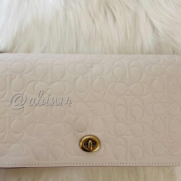 NWT Coach 1941 Dinky in Signature Leather with Chain Leather Strap - Picture 9 of 10